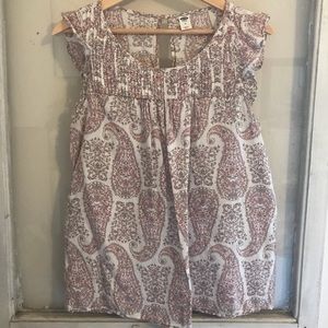 Paisley floral Old Navy top